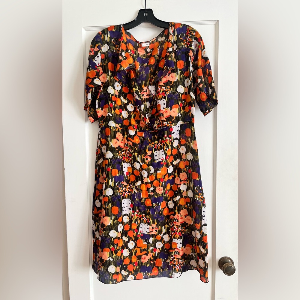Gorgeous Kara-Line Floral Sik Cotton House Dress